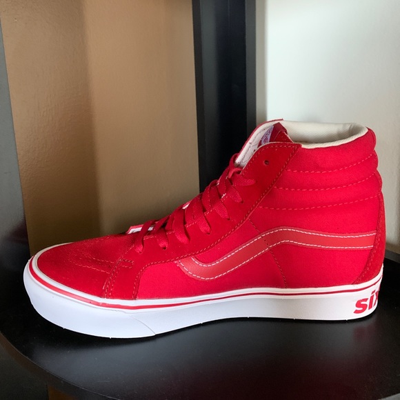 Vans Shoe red Size 9 - Picture 2 of 4